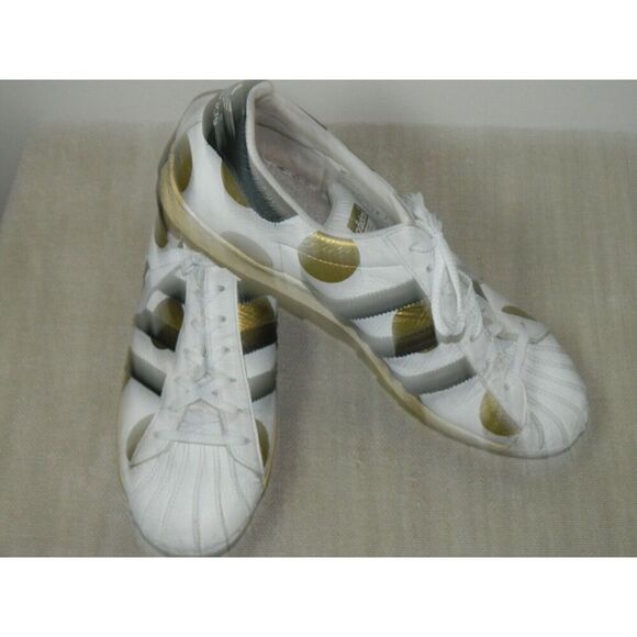 Adidas JEREMY SCOTT SUPERSTAR Sneakers Mens Size 12‎  Gazelle Ripple Polka Dots main image 4